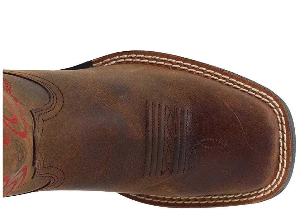 Distressed Brown Kids Quickdraw Boots T4232