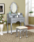 Silver Vanity with Stool A4508