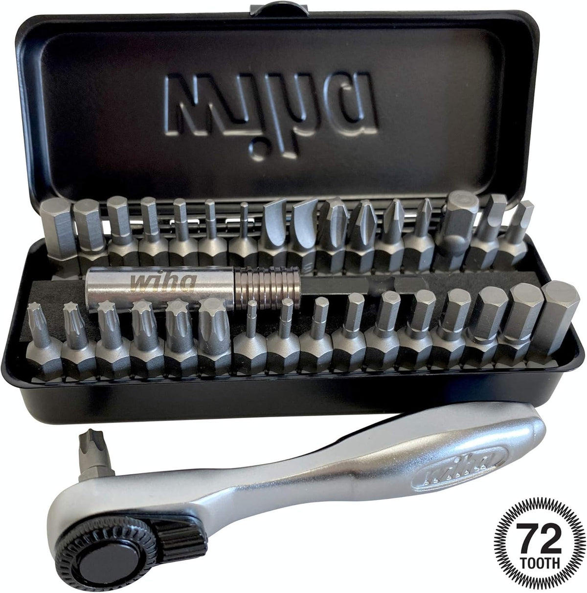 35 Piece Bit Ratchet Compact Storage Box Set V9687