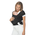 Pure Black Baby Wrap Carrier S16330