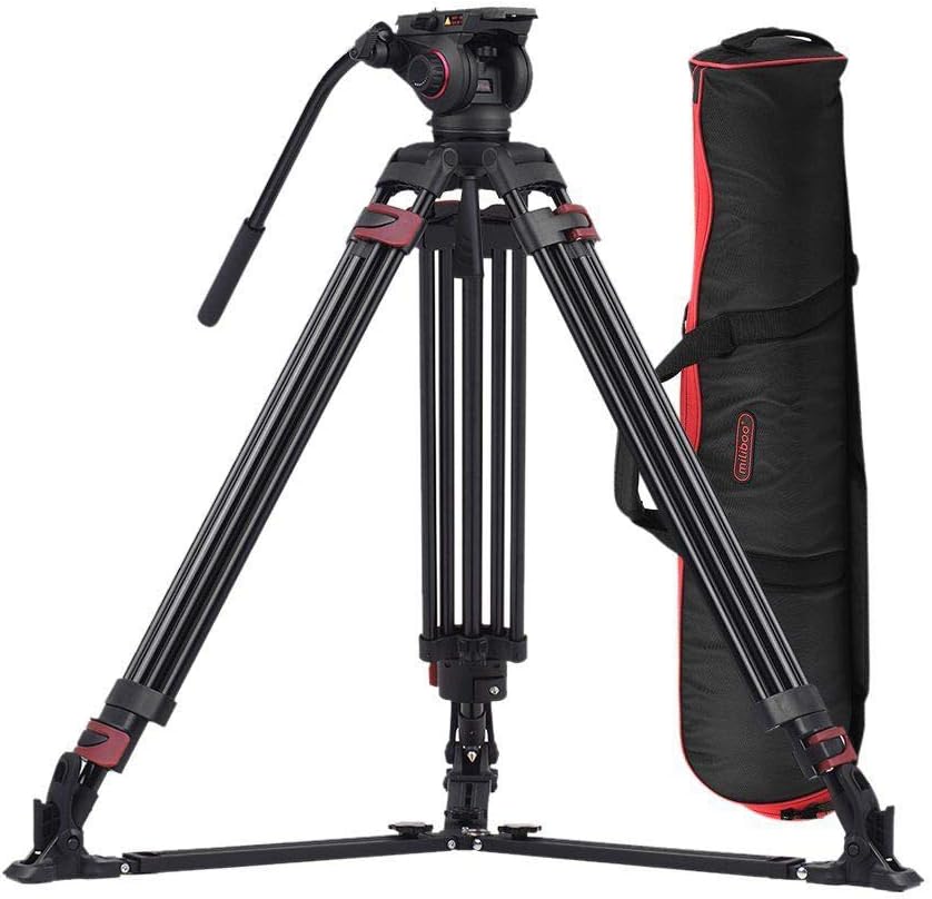 Heavy Duty Aluminum Video Tripod with Camera Stand N6941