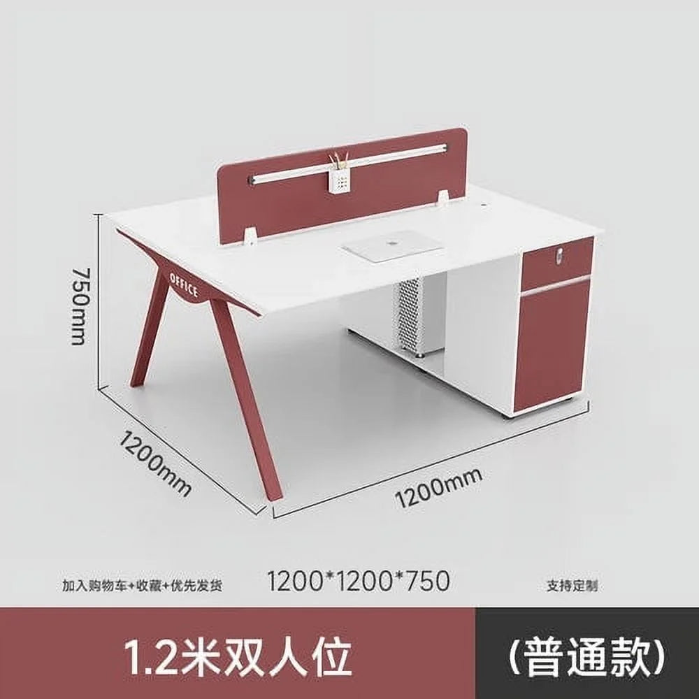 Wooden Executive Desk with Drawers O4845