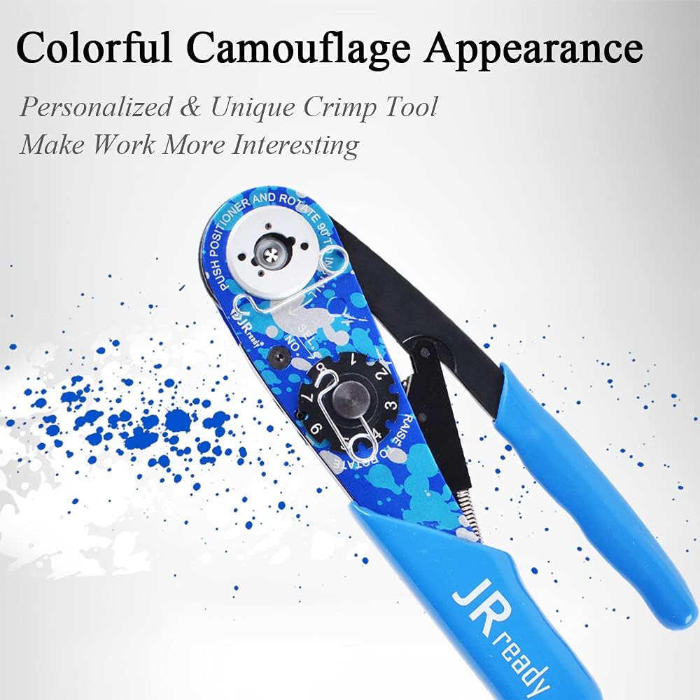 Eight Indent Crimping Tool Kit with 37 Positioner and GO NO GO GAUGE N127659