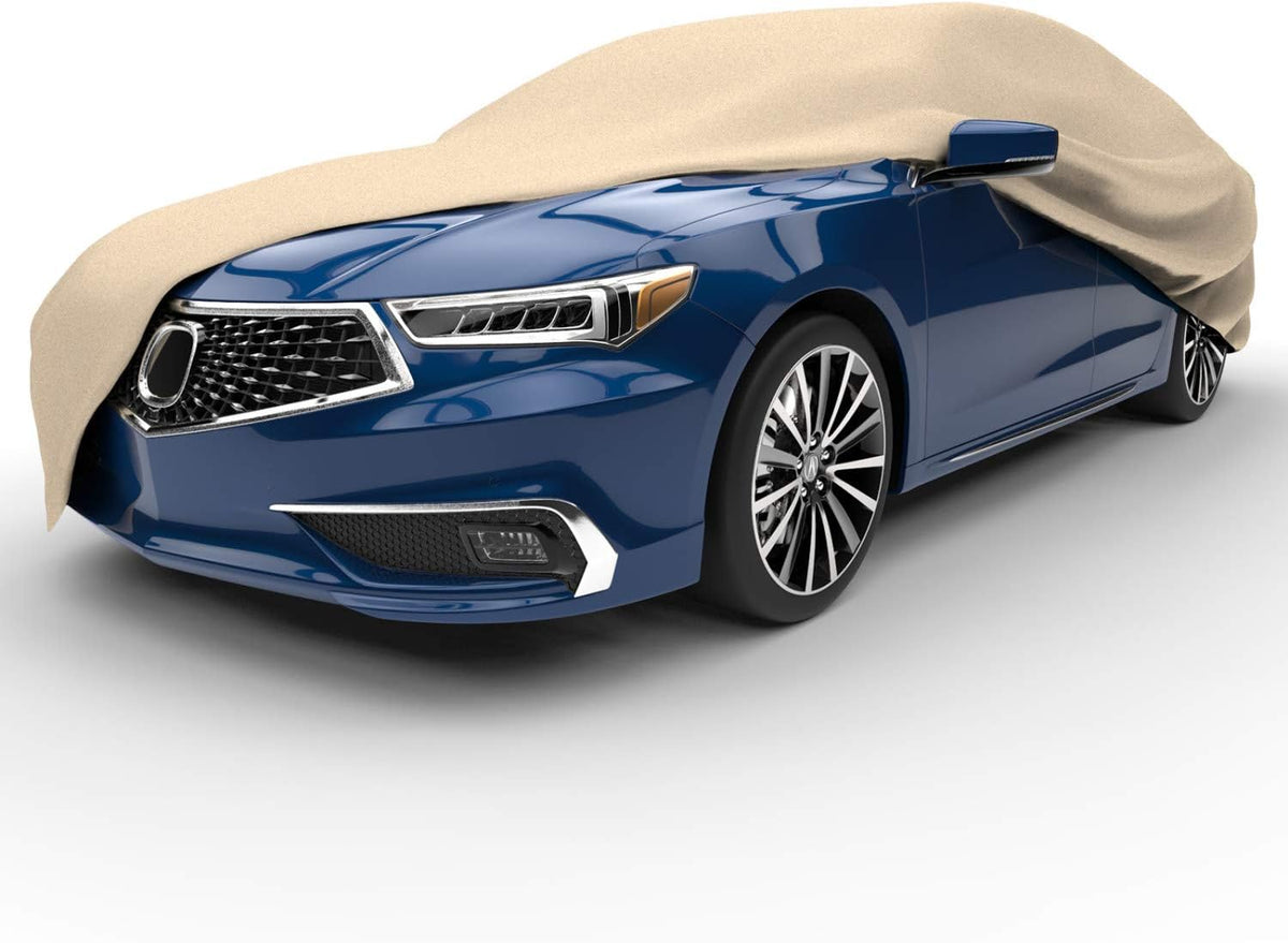 Tan Size 5 4 Layer Waterproof Car Cover K777