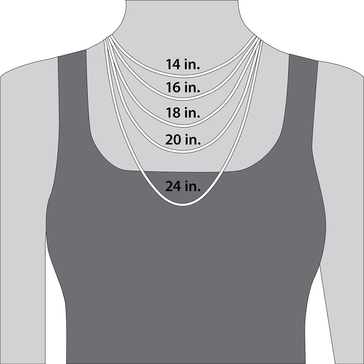 Sterling Silver Paper Clip Chain Necklace D171130
