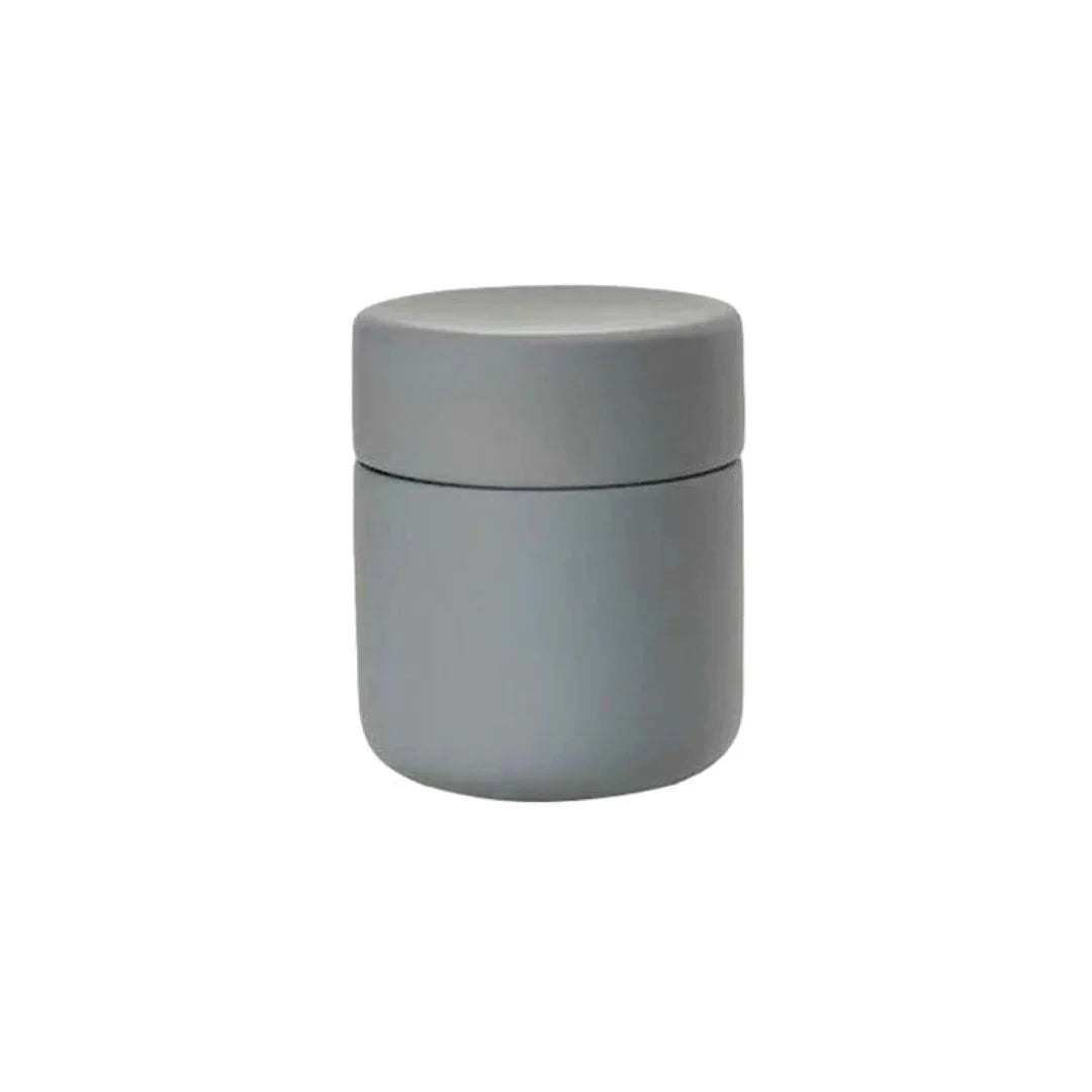 Jar With Lid Grey B3932