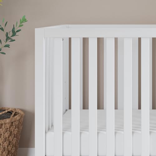 4-Piece Nursery Set with Crib, Dresser, Changing Table Topper, Chest, Nightstand A8452