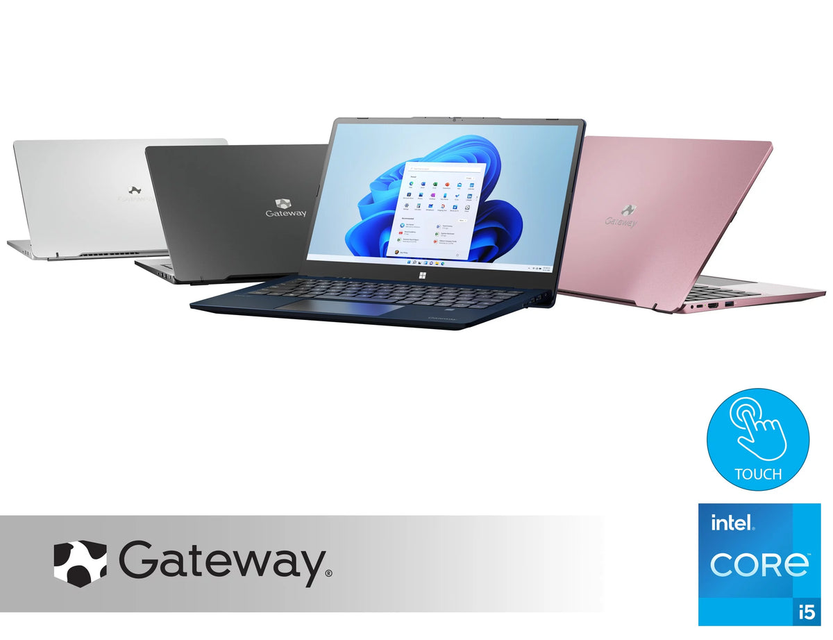 14.1" Ultra Slim Notebook FHD Touchscreen Intel Core i5 8GB RAM 512GB SSD Black Q2826
