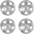 Silver 17 inch Bolt On Wheel Covers Pack of 4 A2309
