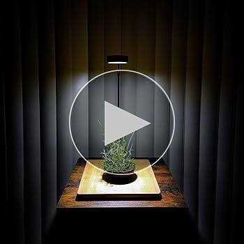 Full Spectrum LED Light with Bamboo Board Aquarium Nano Tank H148