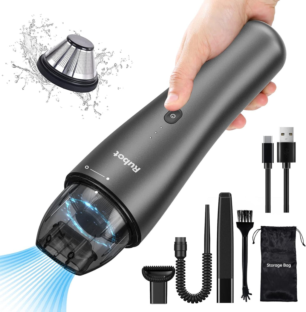 Handheld Cordless Mini Car Vacuum Black B529