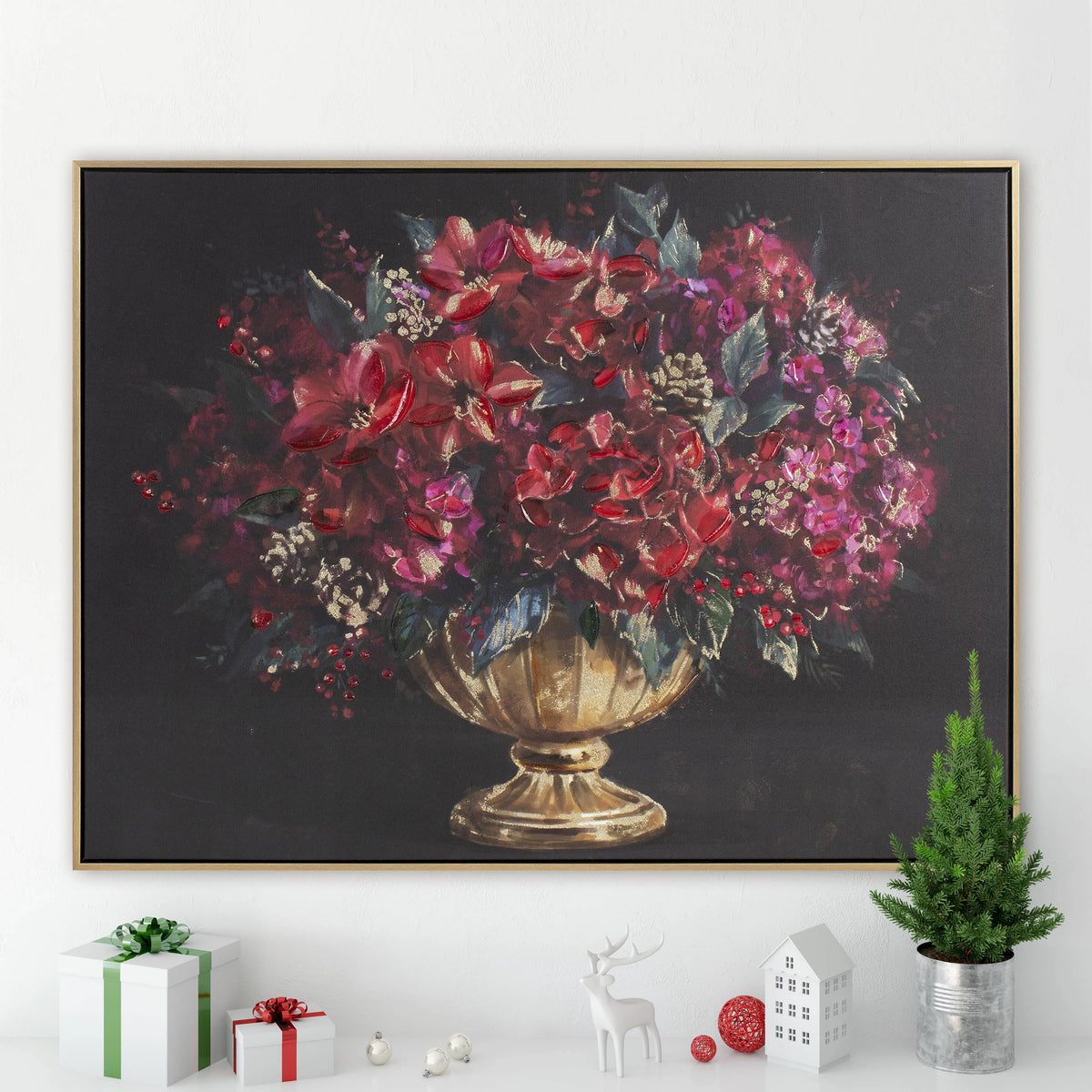 40" x 30" Framed Canvas Wall Art R5176