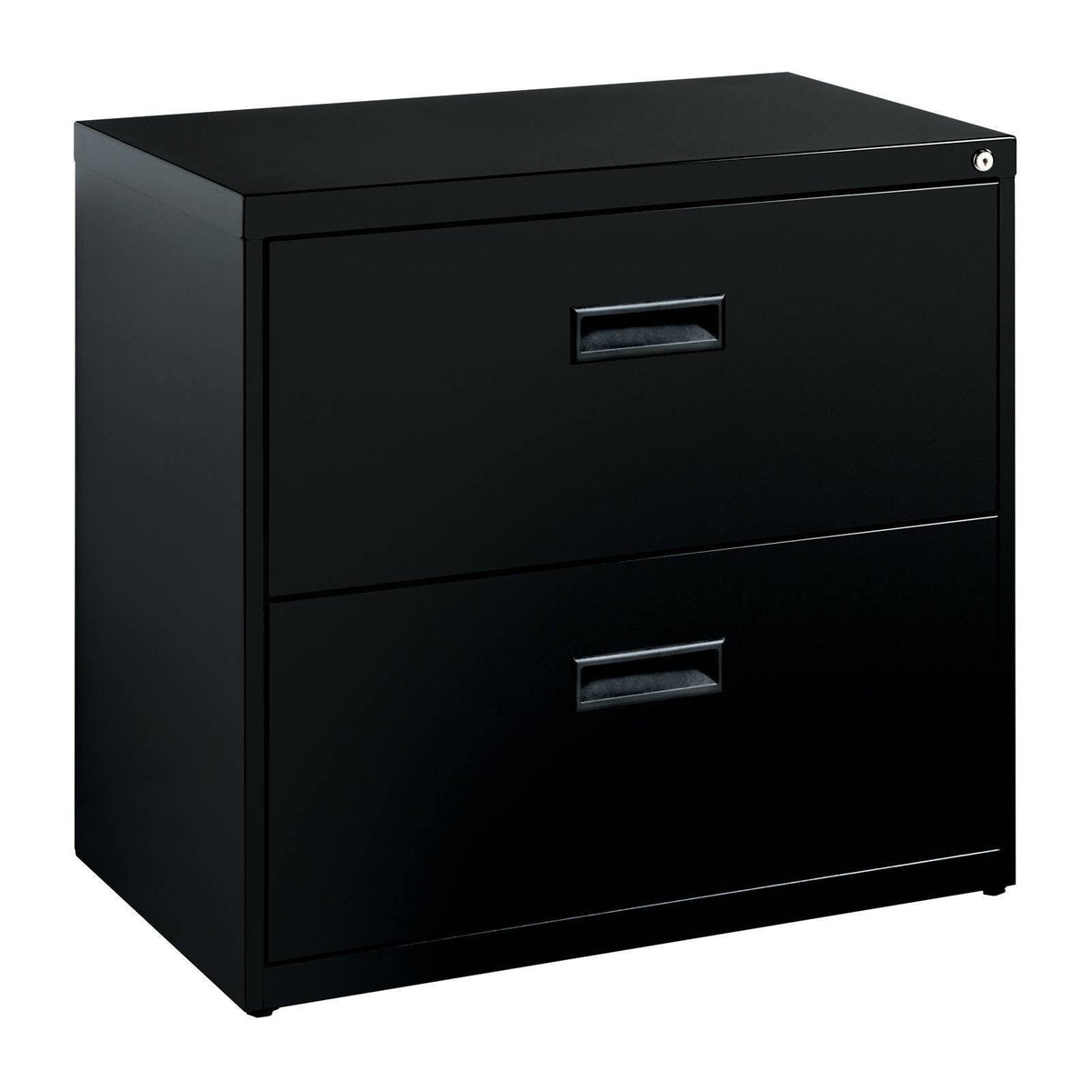 2 Drawer Black Metal File Cabinet E222111