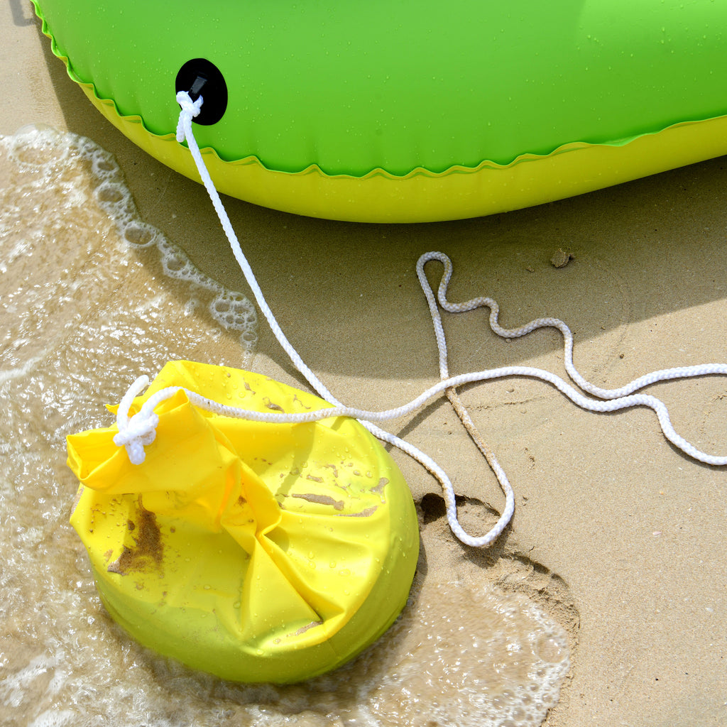 Inflatable Floating Island Lounge Raft with Cup Holders and Coolers - 4 Person G995930