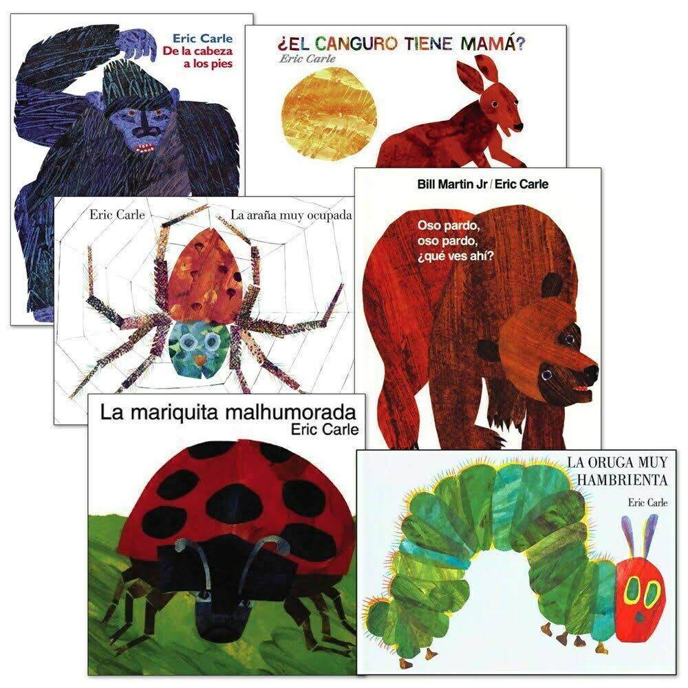 Spanish Books - Set of 6 Y372827