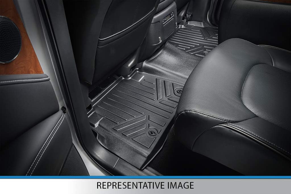Custom 2 Row Black Floor Mats Liner Set E901060
