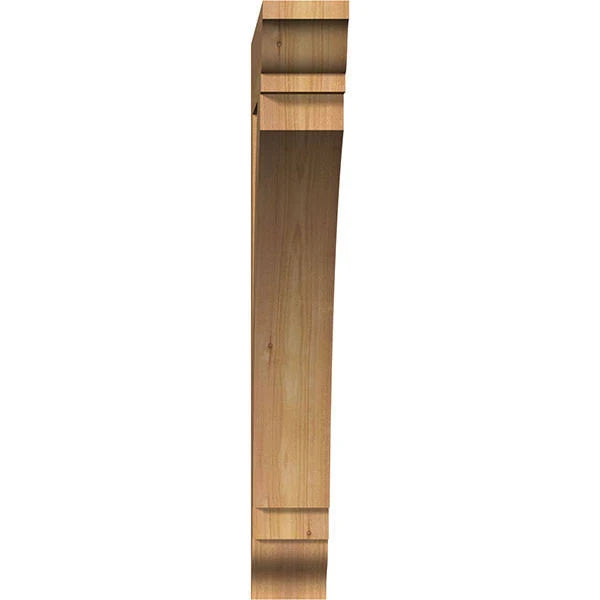 Thorton Traditional Smooth Bracket, Western Red Cedar G911