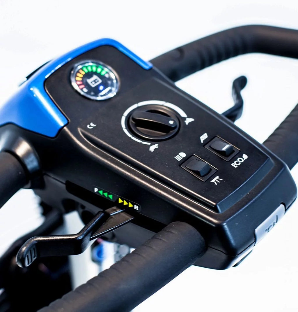 Blue 4-Wheel Scooter B6423