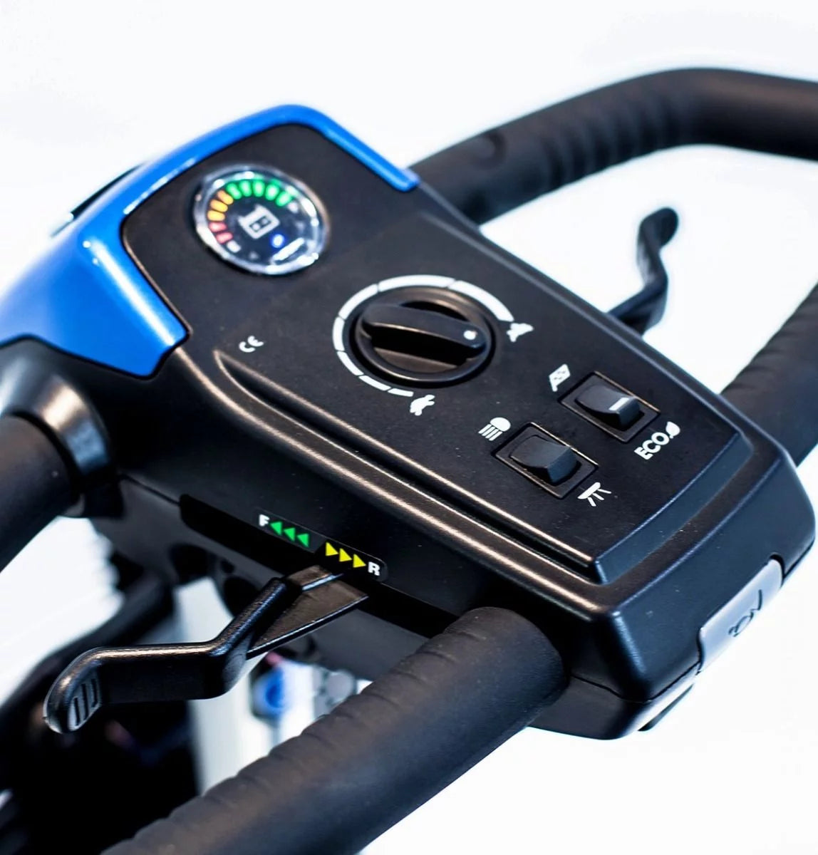 Blue 4-Wheel Scooter B6423
