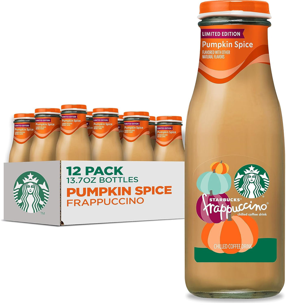 Pumpkin Spice Coffee Drink, 13.7 fl oz Bottles (12 Pack) E91197