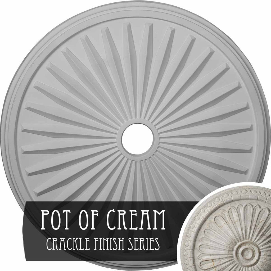 Hand-Painted Ceiling Medallion S760