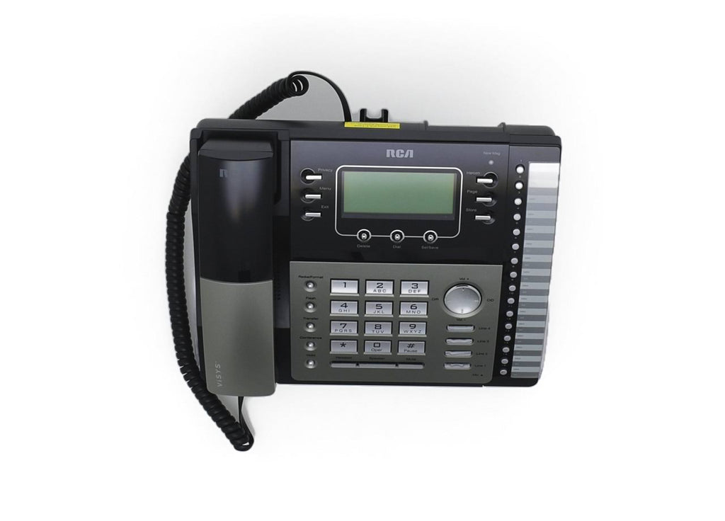 Black/Silver 4-line Phone N692976