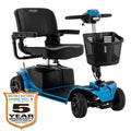 Blue 4-Wheel Scooter B6423