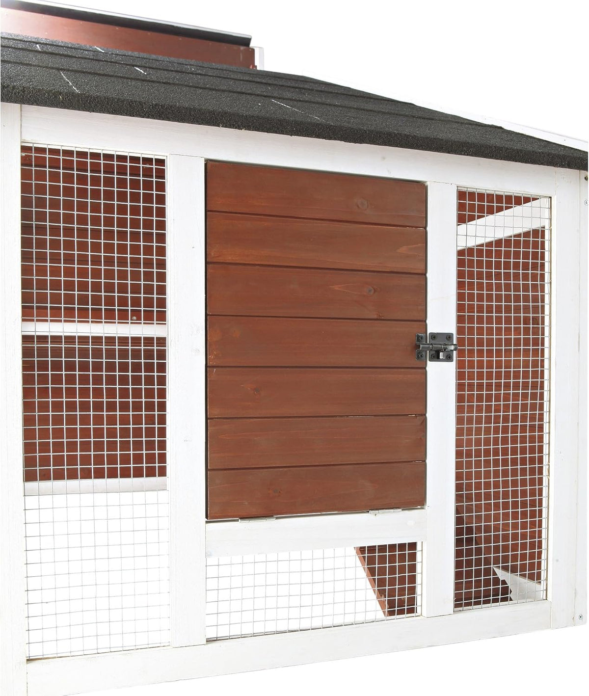 72-in Enclosed Outdoor Chicken Coop with Run and Nesting Box H788