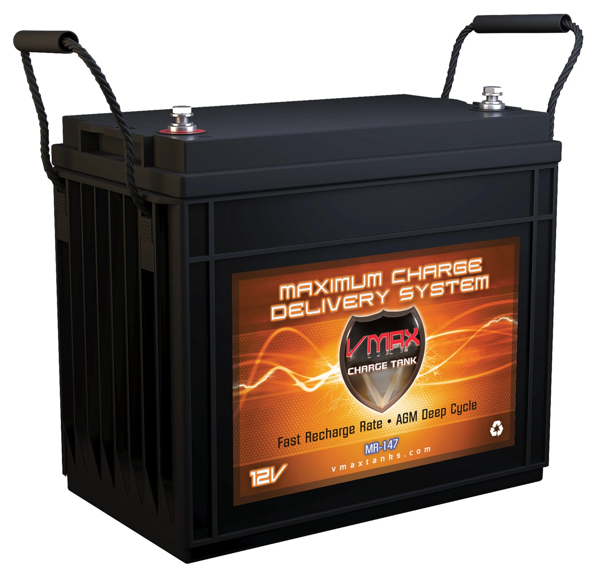 12V 155Ah AGM Deep Cycle Marine Battery W53607