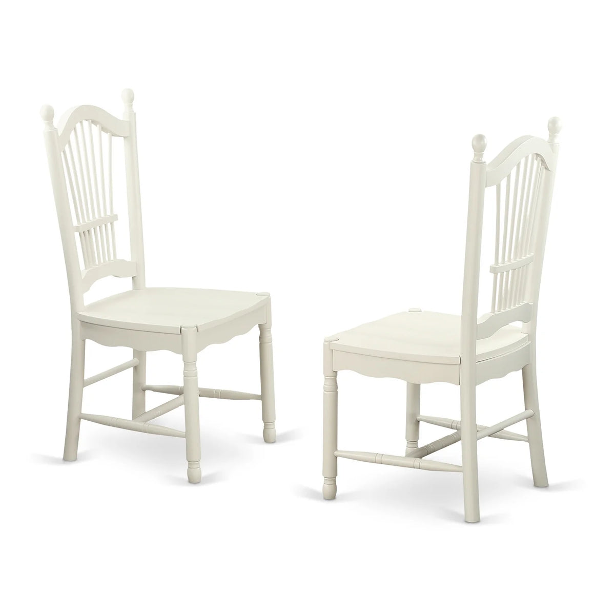 6 Piece Dining Table Set with 4 Wood Seat Chairs and 1 Bench Q82706