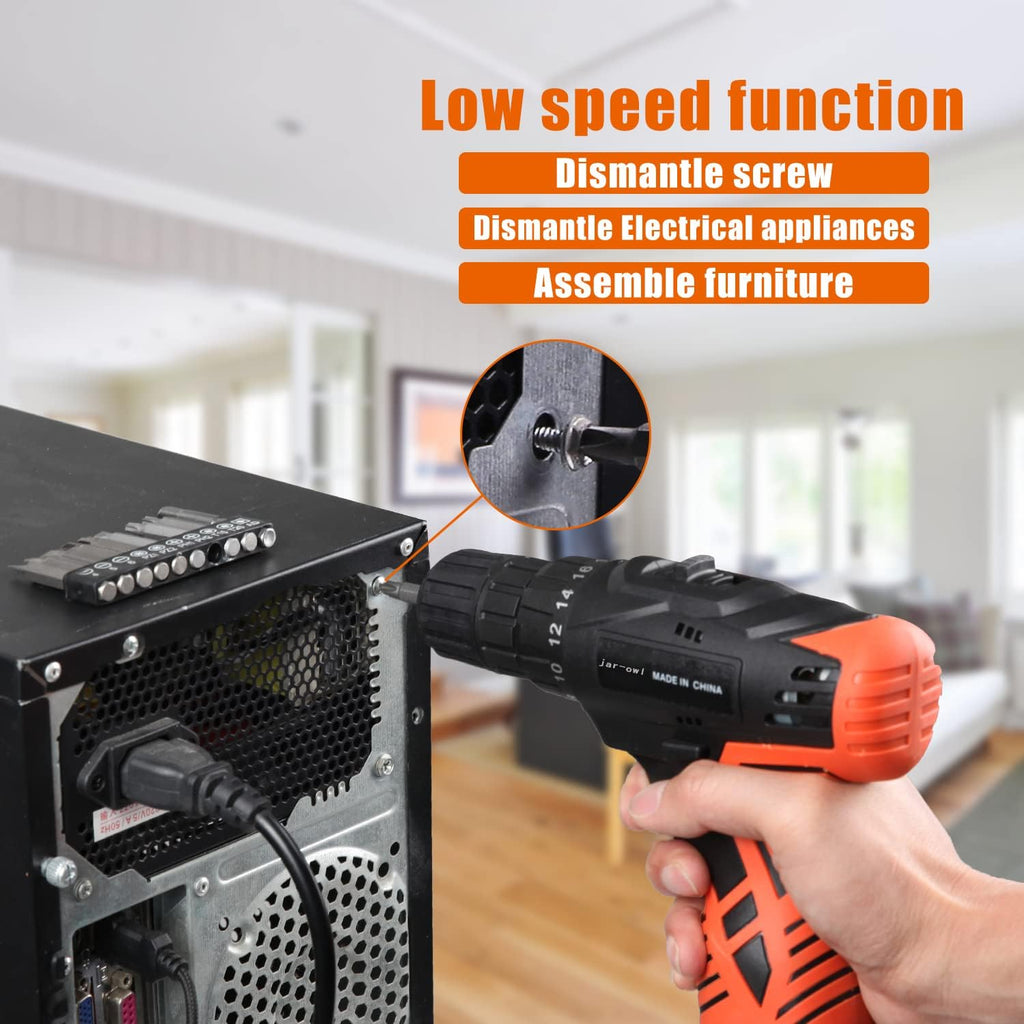 60pcs Cordless Drill Tool Set with Toolbox P36466