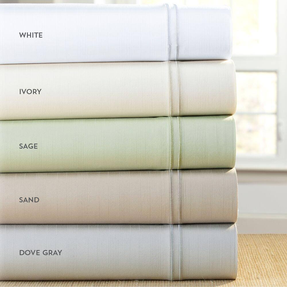 Queen White Bamboo Sheets N184