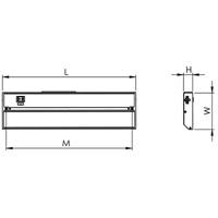 40 in. LED Under Cabinet Light R7982