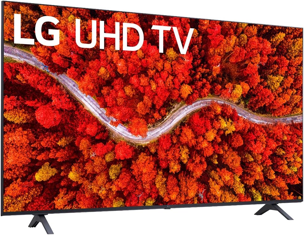 55 Inch 4K Smart UHD TV with Soundbar, Wall Mount, HDMI Cables R70100