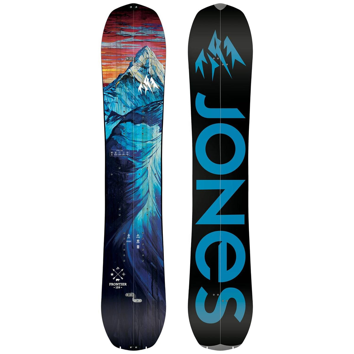 Jones Frontier Splitboard 158W U237410