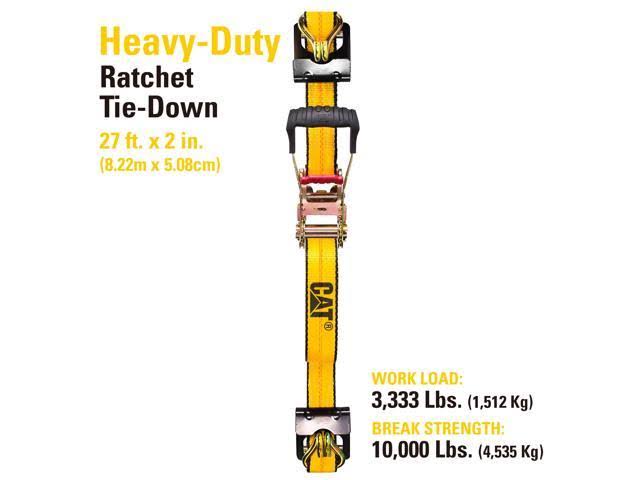 27 ft x 2 in Ratcheting Tie Down Straps O39726