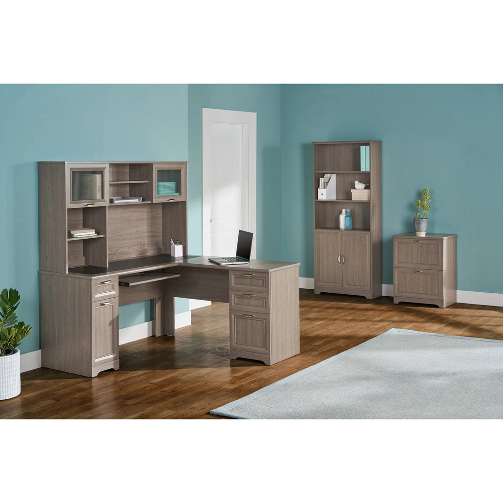 Gray L-Shape Corner Desk M894