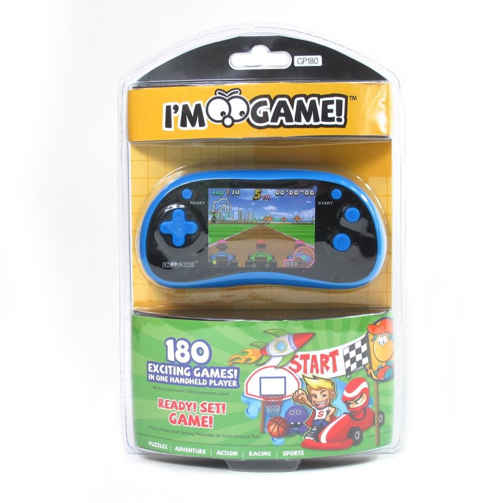 220 Games Handheld Player with 3-Inch Color Display Pack of 2 Y22035