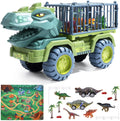 Dinosaur Transport Car Carrier Truck with 15 Dinosaurs C1462