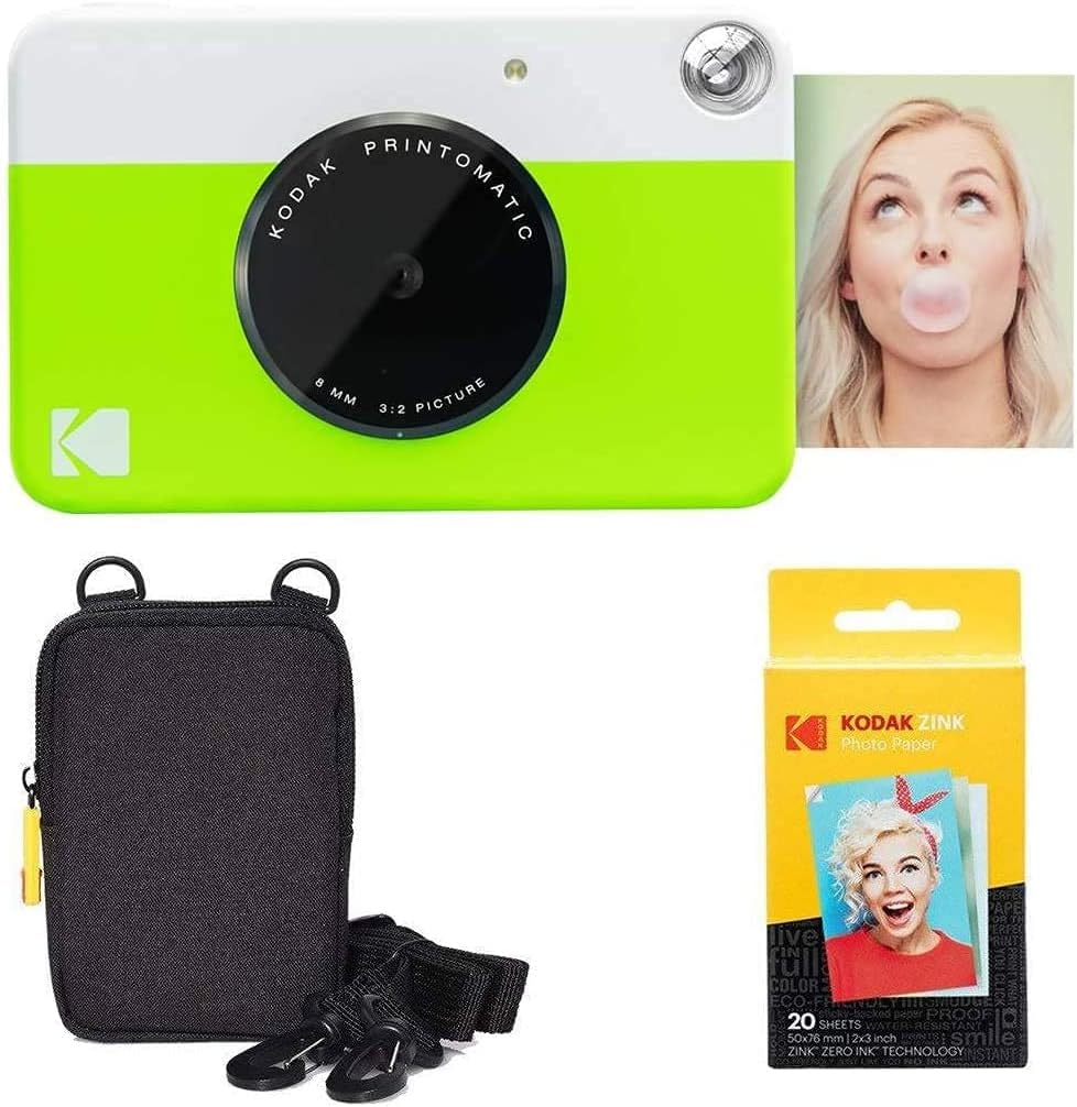 Instant Camera + Zink Paper + Case K16630
