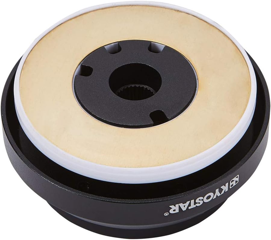 Black Aluminum Steering Wheel Hub Adapter Quick Release Boss Kit S77434