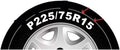 15 Inch Black 5 Lug Steel Wheel W167063