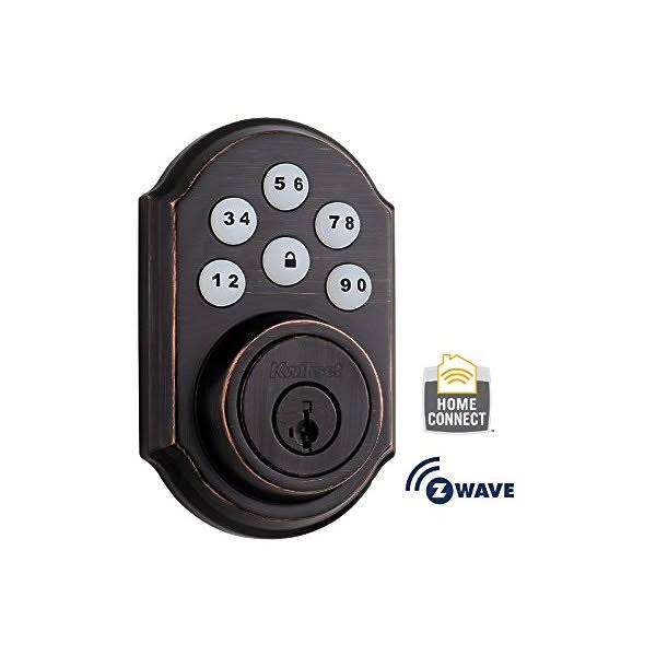 Bronze Electronic Touchpad Deadbolt H2812