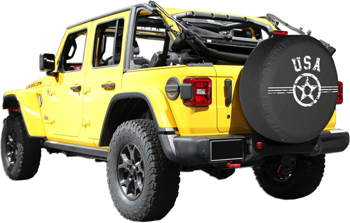 32" Soft Tire Cover for Jeep Wrangler JL Pack of 2 V723578