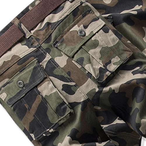 Mens Black Cargo Pants Lightweight Sweatpants I613