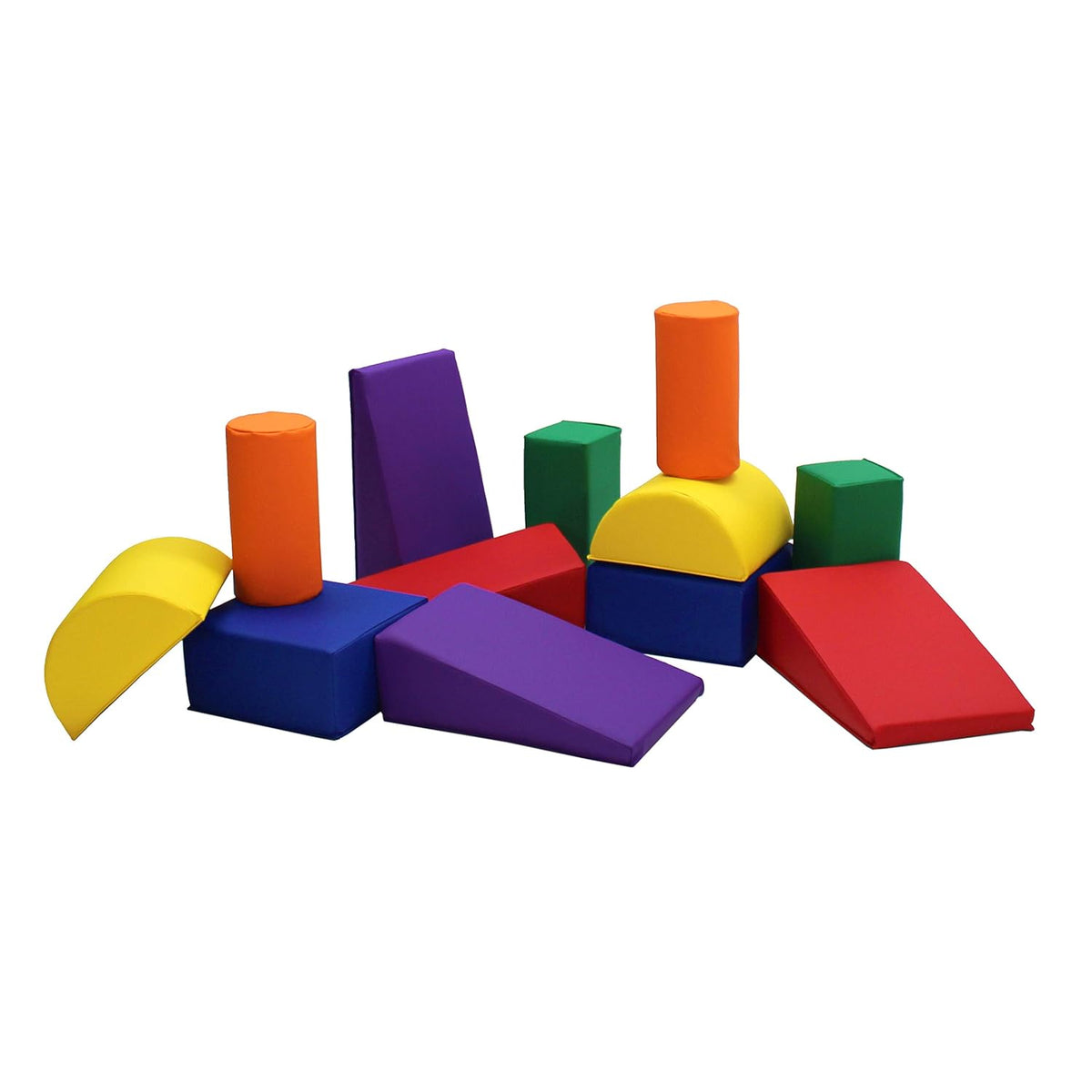 12-Piece Soft Foam Building Block Set O8009
