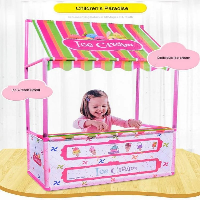 Colorful Ice Playhouse Tent Developmental Toys Pretend Game J51471