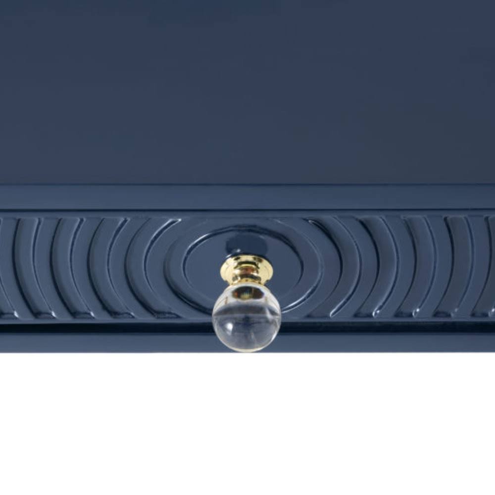 Blue Lacquer Side Table K817