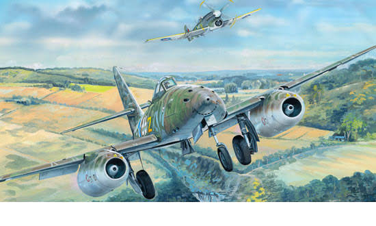 1/18 Scale Me262 A-1a Fighter Plane M70727