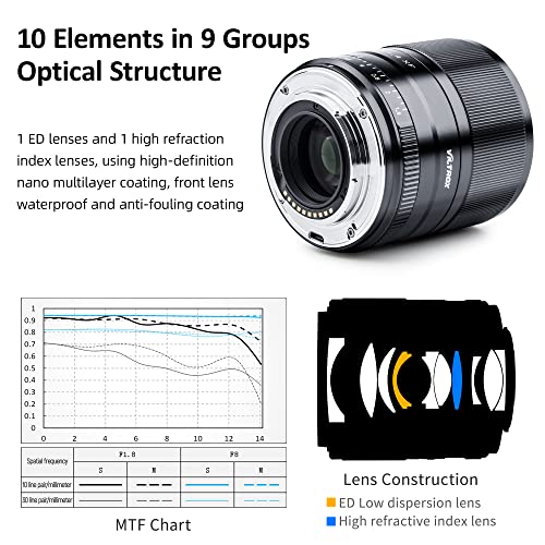 27mm F1.2 Autofocus Lens for Fuji X-Mount APS-C Mirrorless Cameras X77914